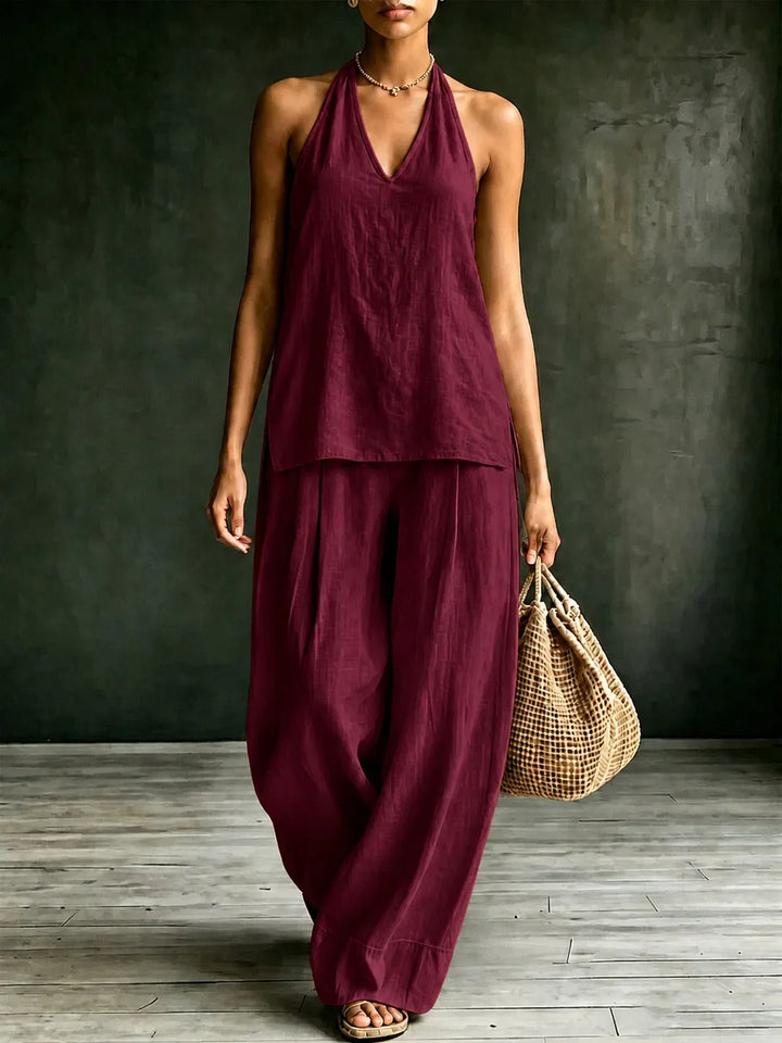 Molly Relaxed Wide Leg Jumpsuit