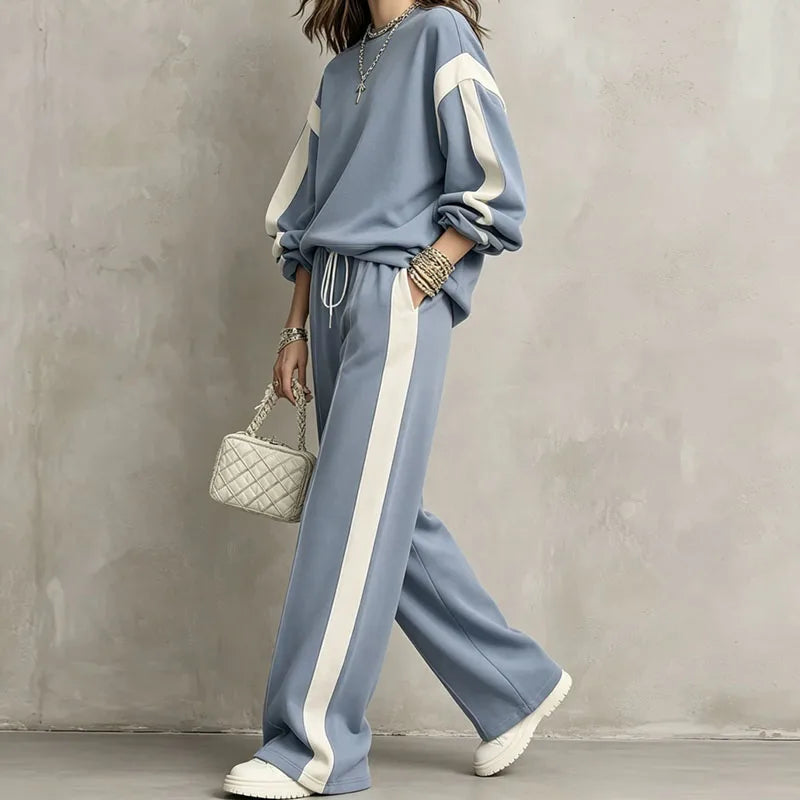 Sabeline Color Block Two Piece Set
