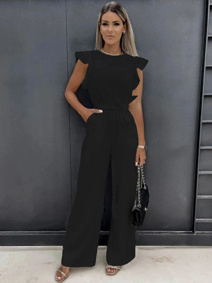 Annie Elegant Wide Leg Jumpsuit