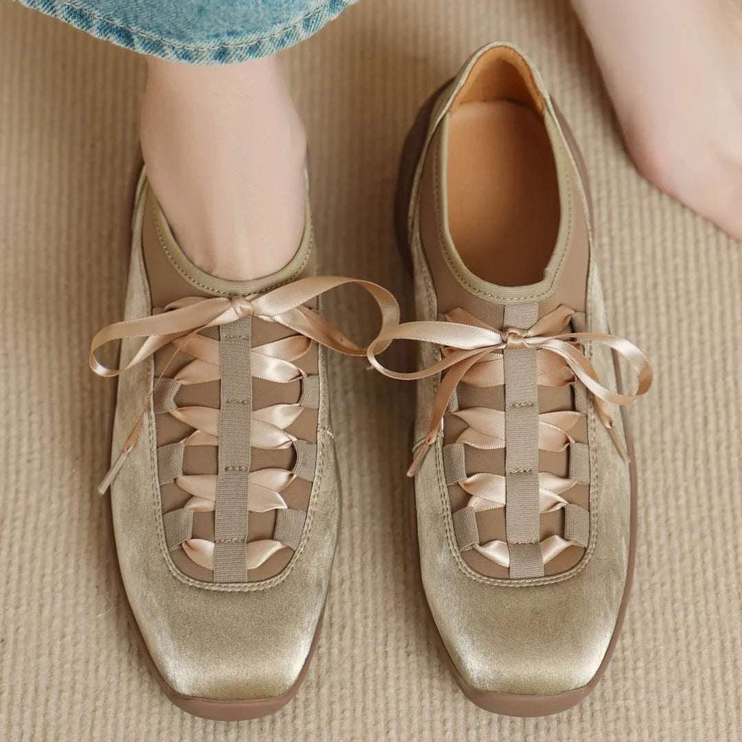 Megan Comfort Lace Up Walking Shoes