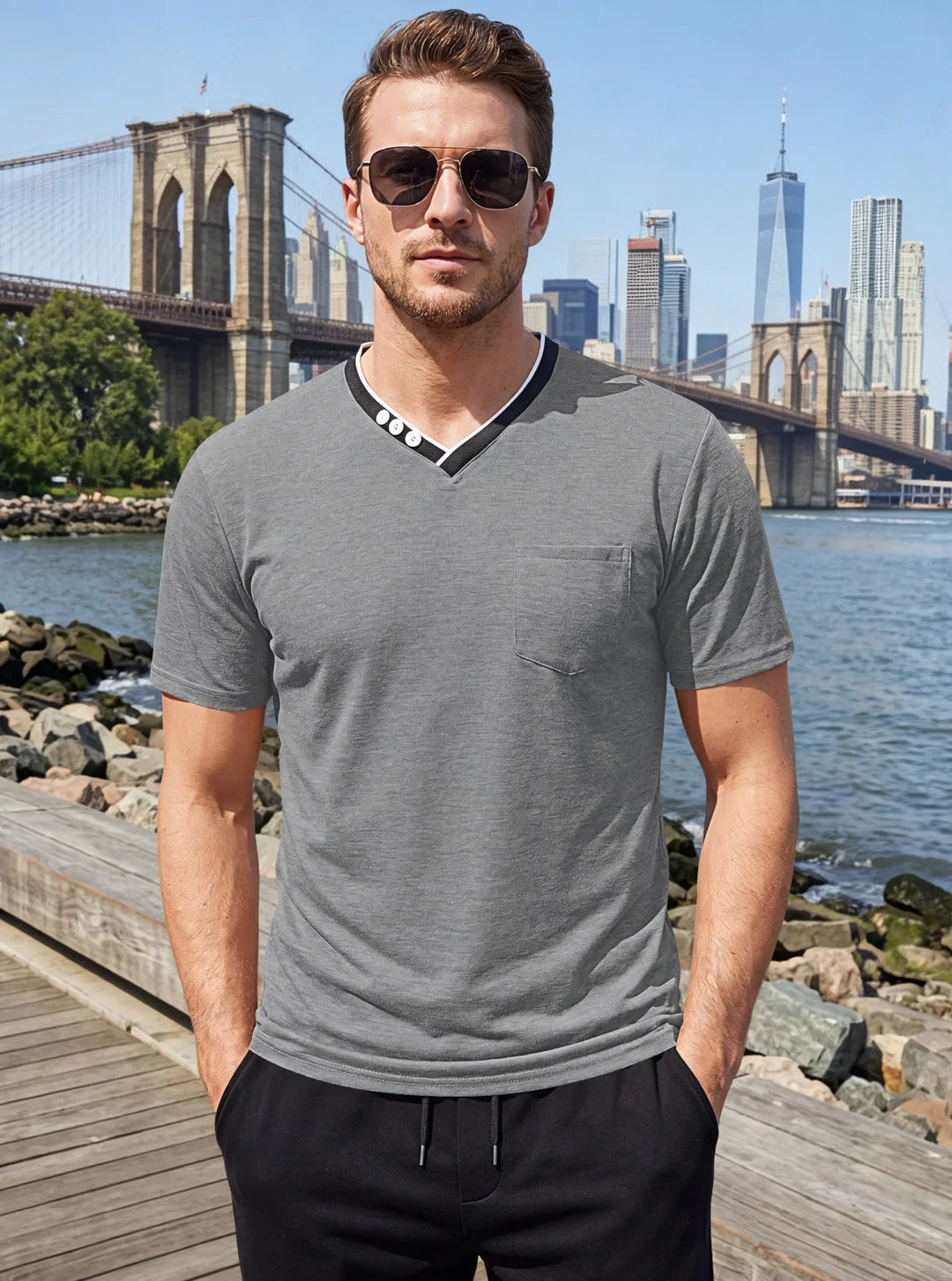 Dominic Casual Button Shirt