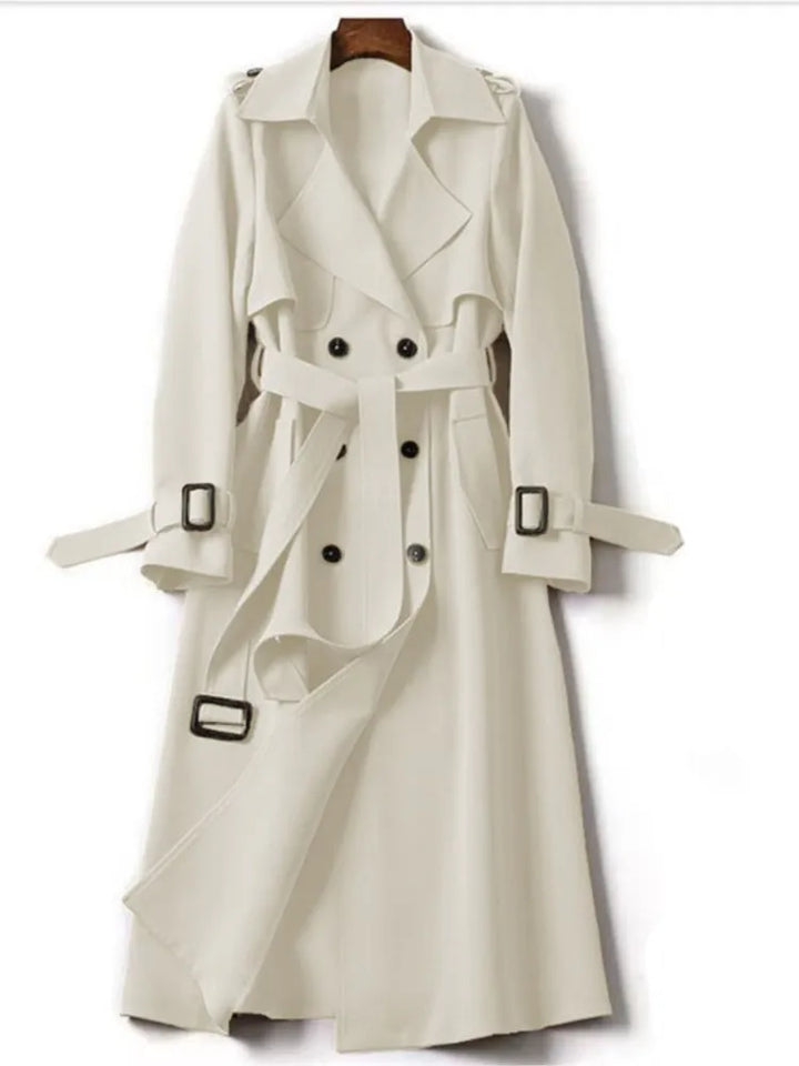 Marguerite Belted Waist Trench Coat