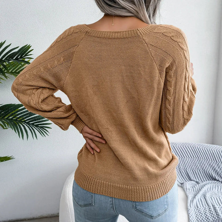 Talia Square Neck Sweater