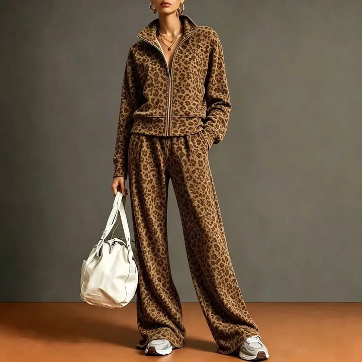 Tallulah Leopard Print Two Piece