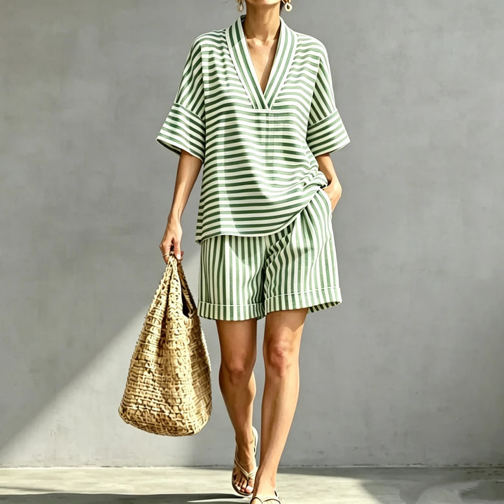 Abigail Two-Piece Shorts Set