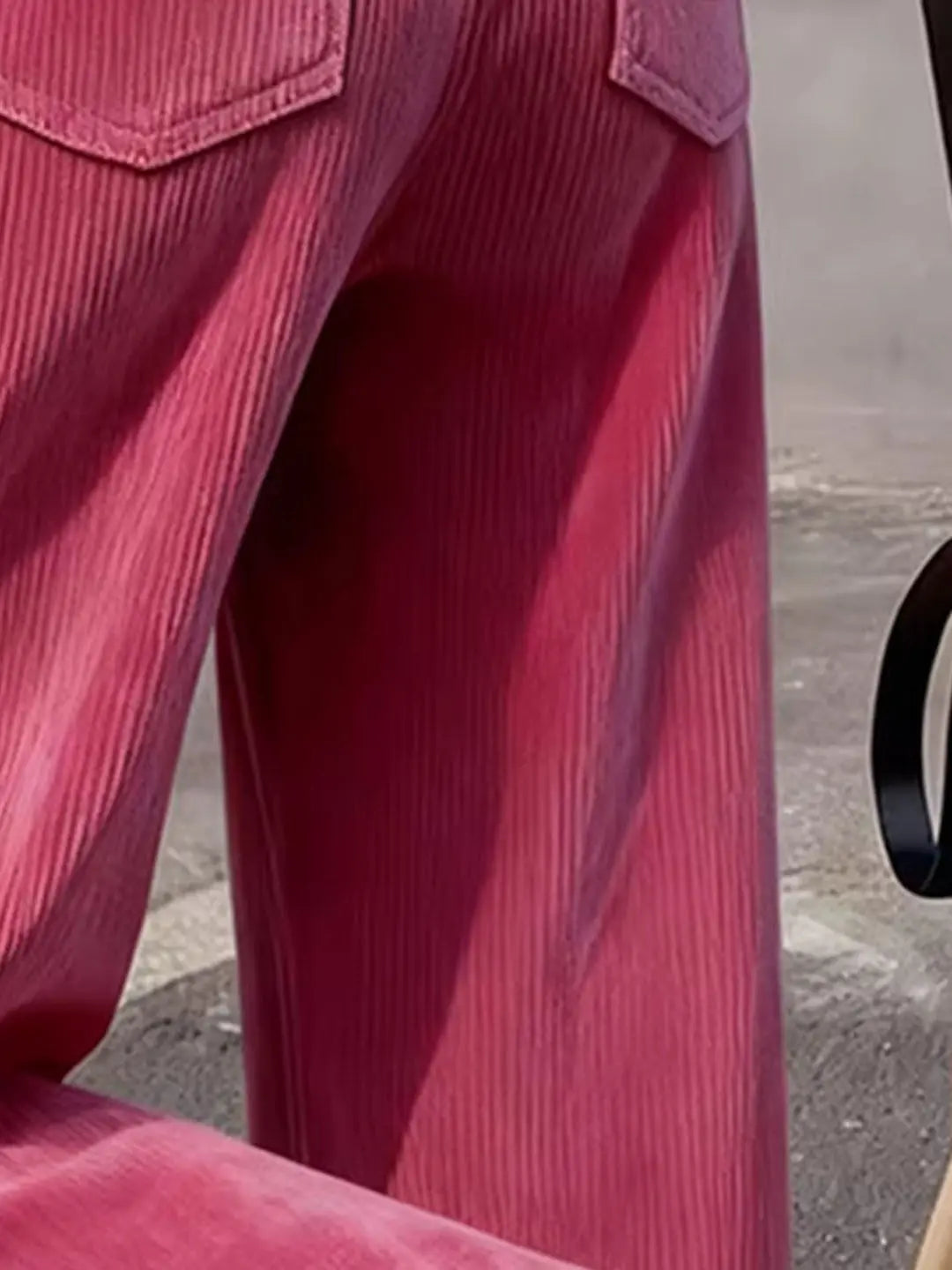 Briar Button Side Corduroy Pants