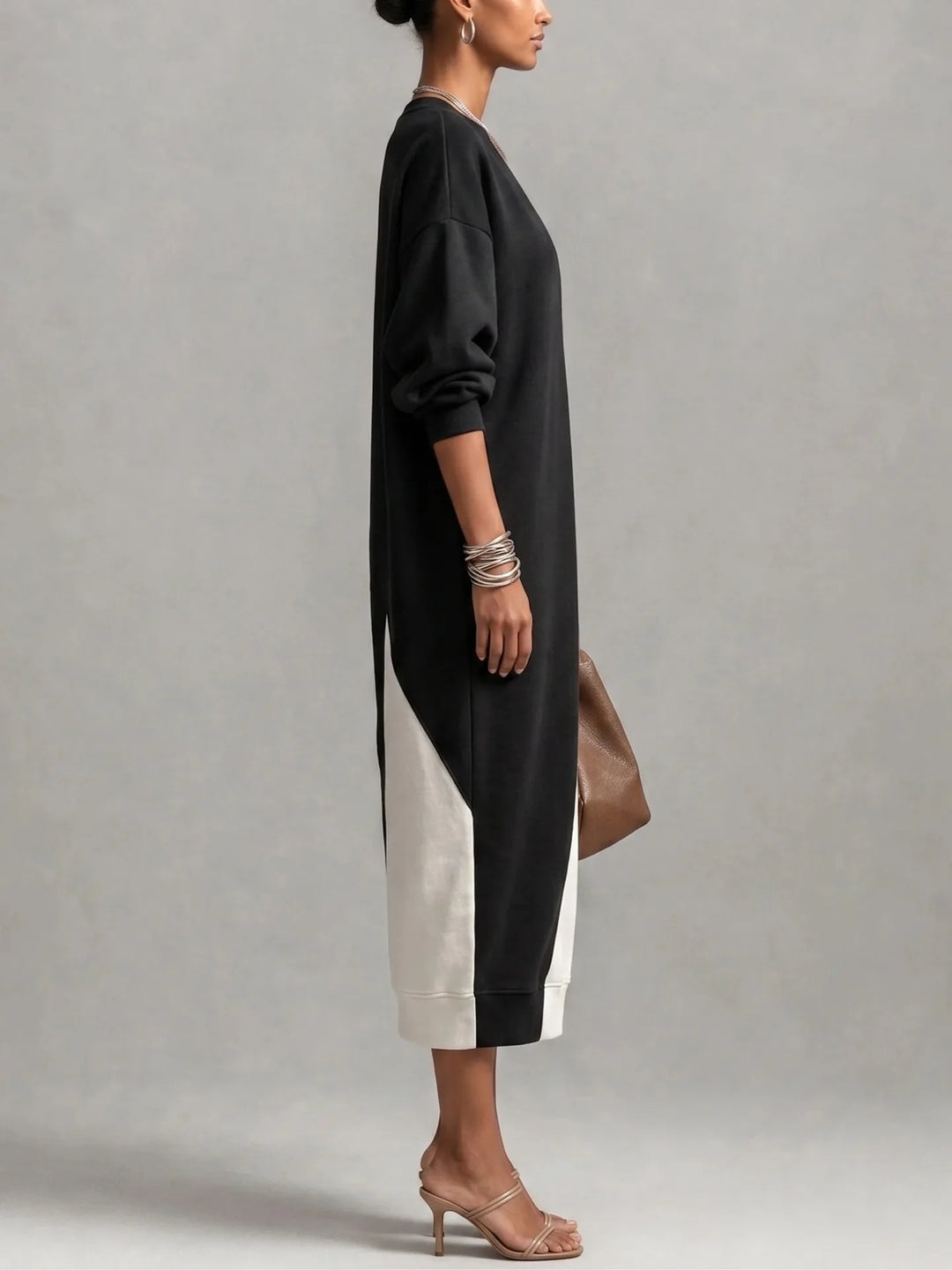 Sabine Relaxed Fit Sweatshirt Dress