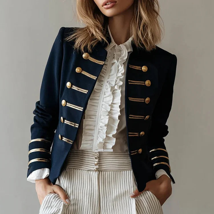 Fiona Tailored Military Jacket.