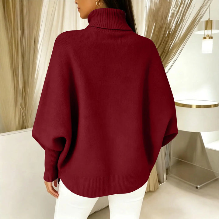 Freya Batwing Turtleneck Sweater