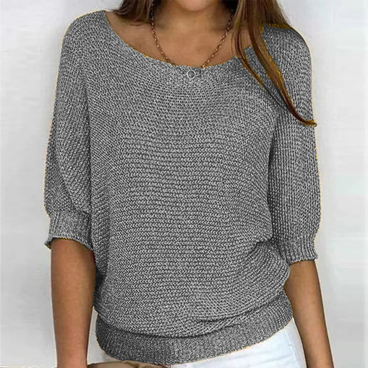 Halcyon Ribbed Cuff Knit Top
