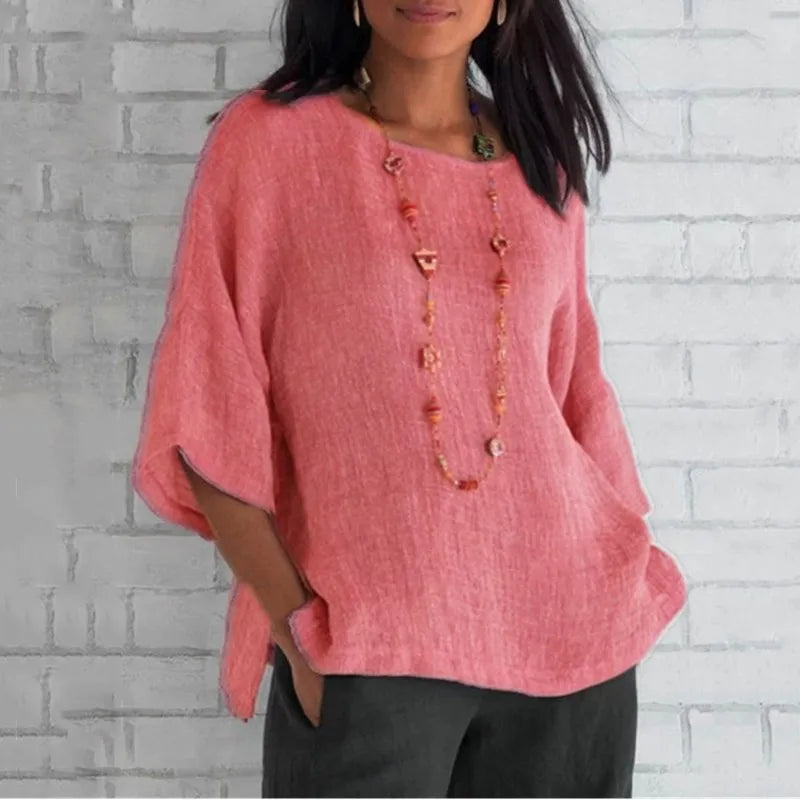 Eloise Relaxed Cotton Blouse