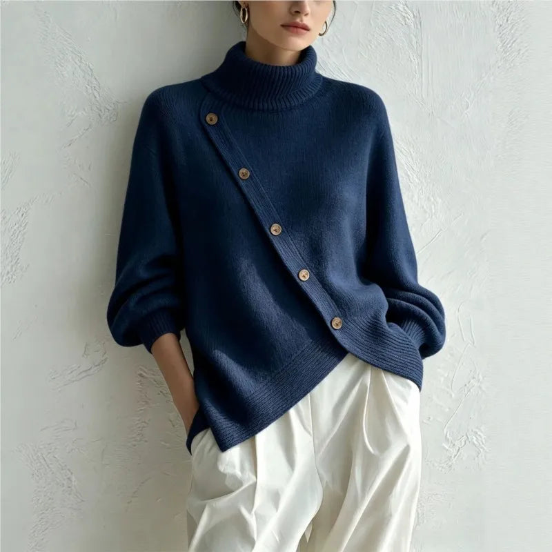 Hannah Wrap Front Sweater