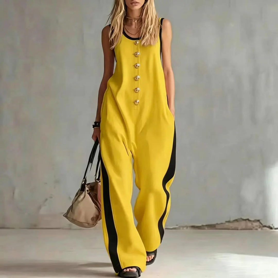 Caselle Sophisticated Wide Leg Jumpsuit