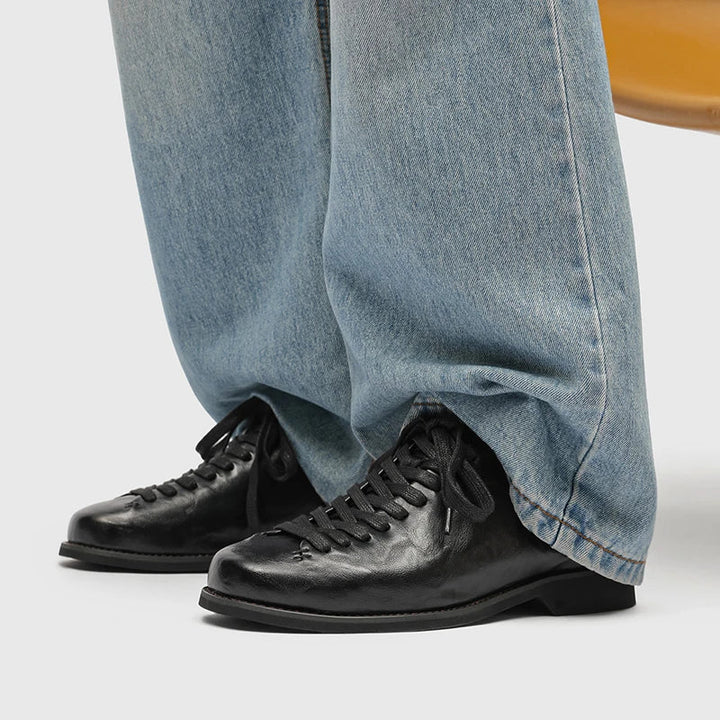 Freddie Leather Derby Shoes