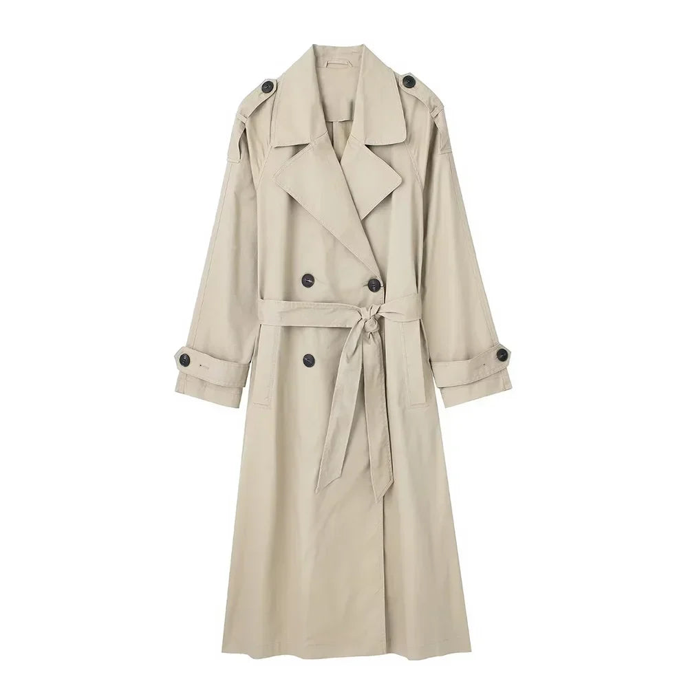 Harriet Double Breasted Trench Coat