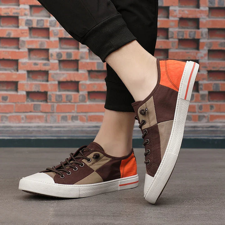 Lucas Italian Canvas Sneakers