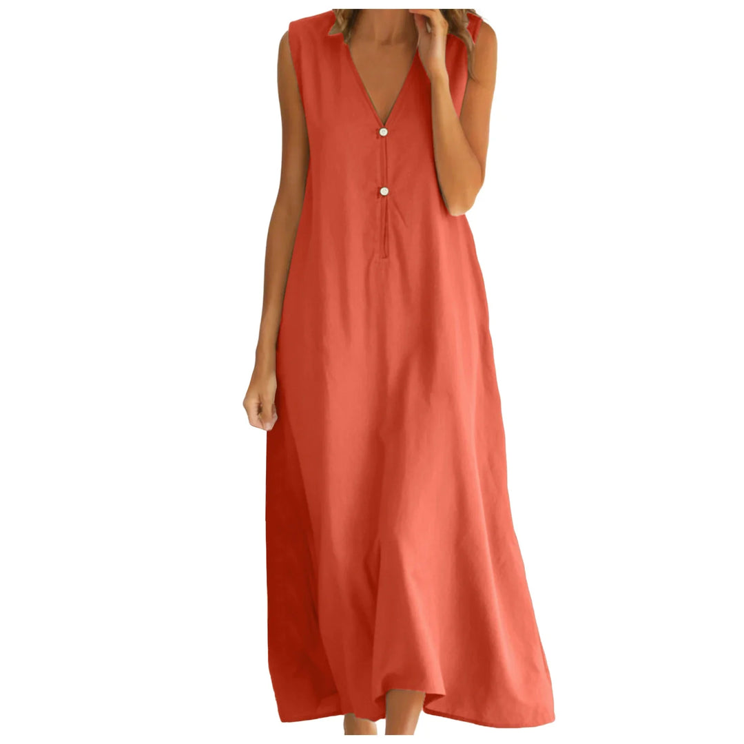 Chloe Collared Maxi Dress