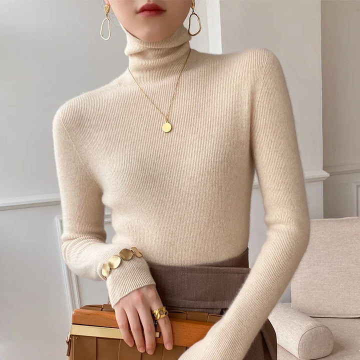 Zarina Cashmere Turtleneck