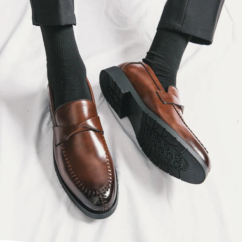 Ryan Leather Dress Loafers