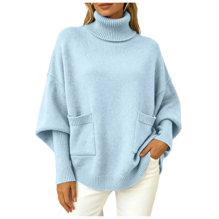 Freya Batwing Turtleneck Sweater