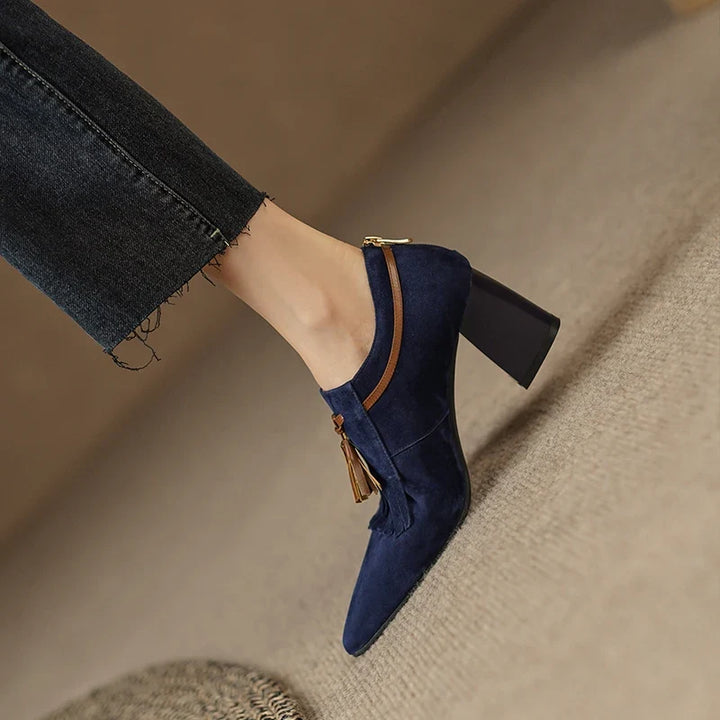 Amabel Fringe Tassel Pumps