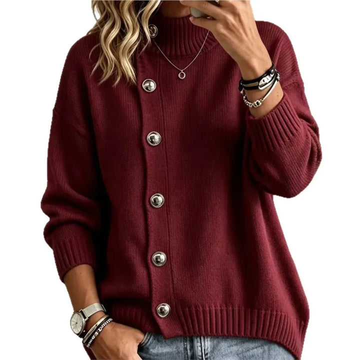 Miriam Button Front Sweater