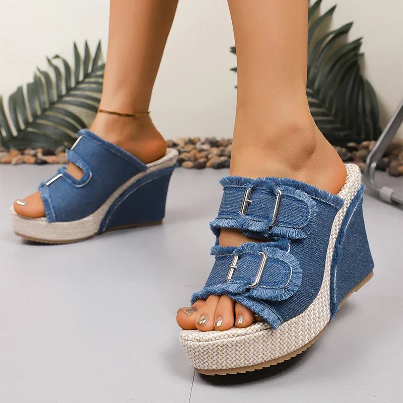 Kenley Orthopedic Platform Sandals