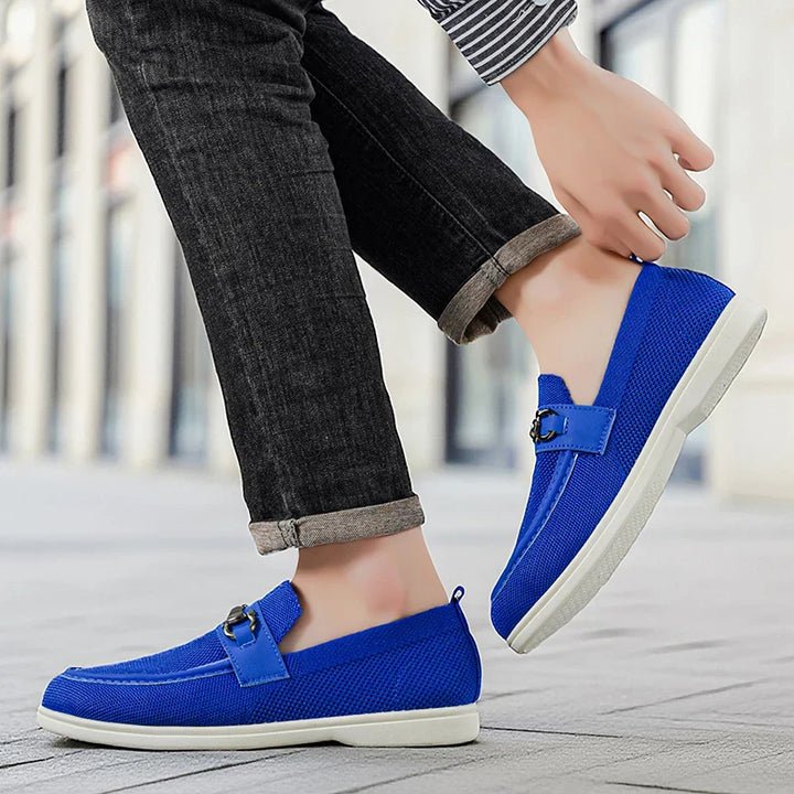 Luciano Breathable Knit Loafers