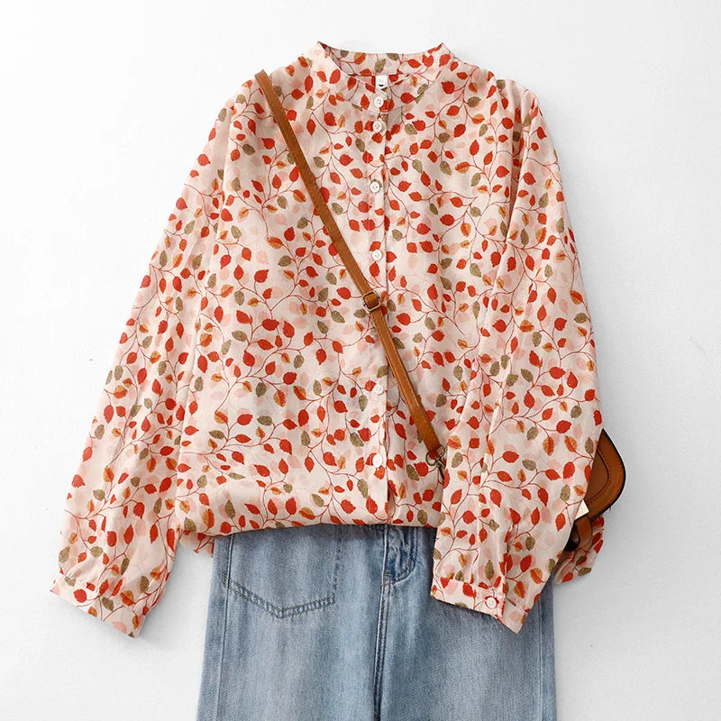 Lacey Casual Long Sleeve Top