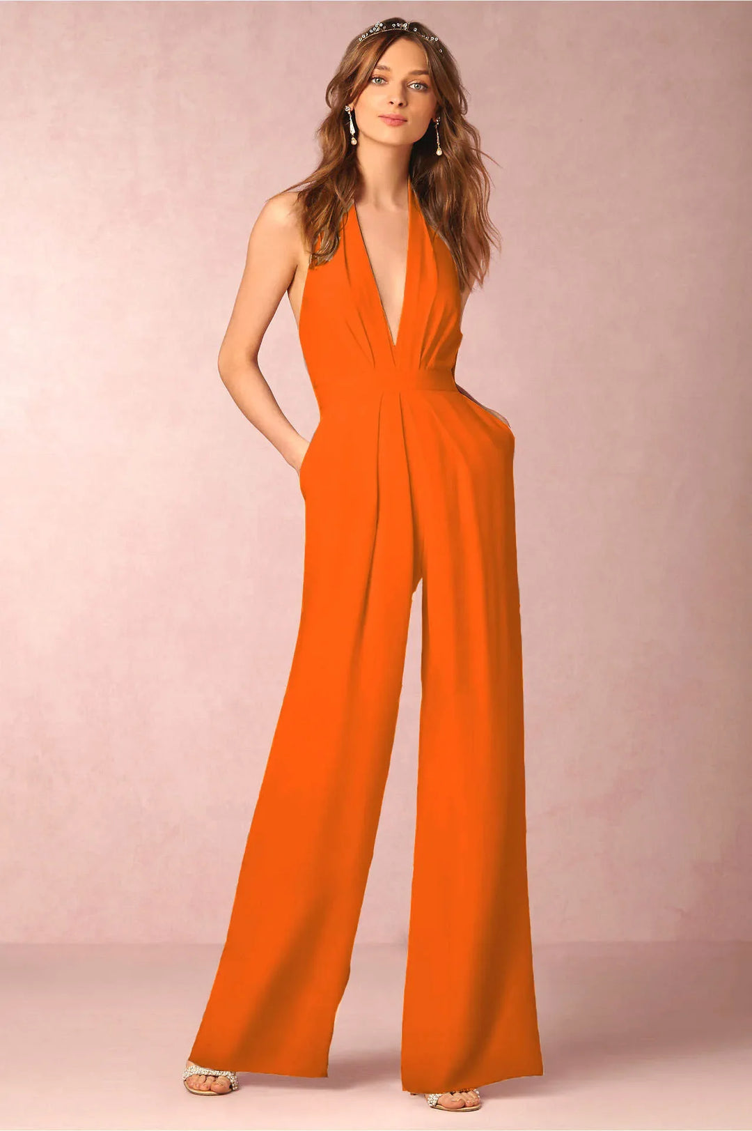 Helena Wide Leg Jumpsuit