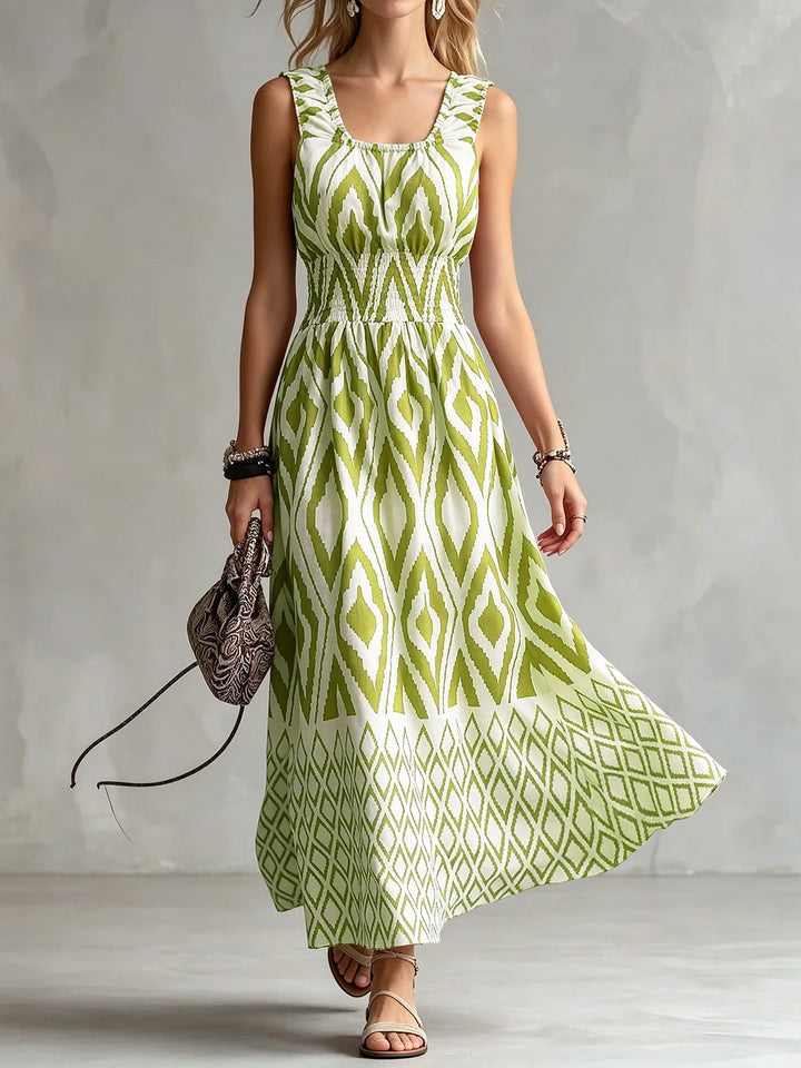 Eleanor Relaxed Bohemian Midi Dress