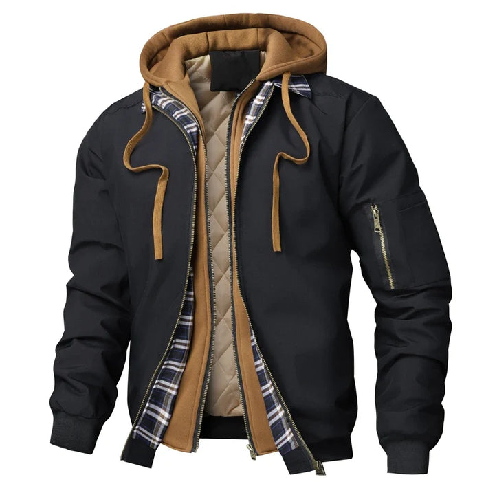 Preston Hooded Bomber Jacket