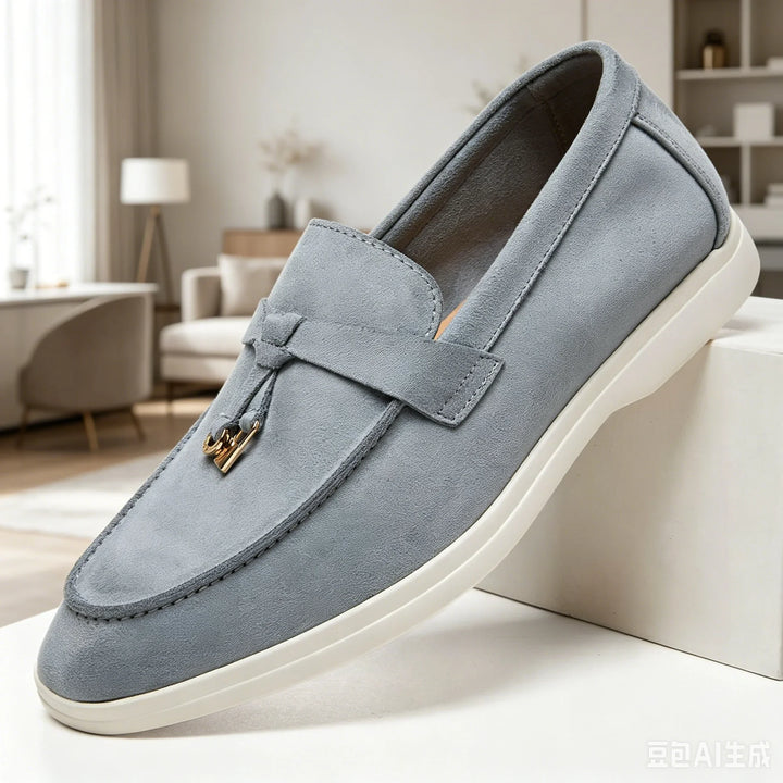 Gavin Suede Tassel Loafers
