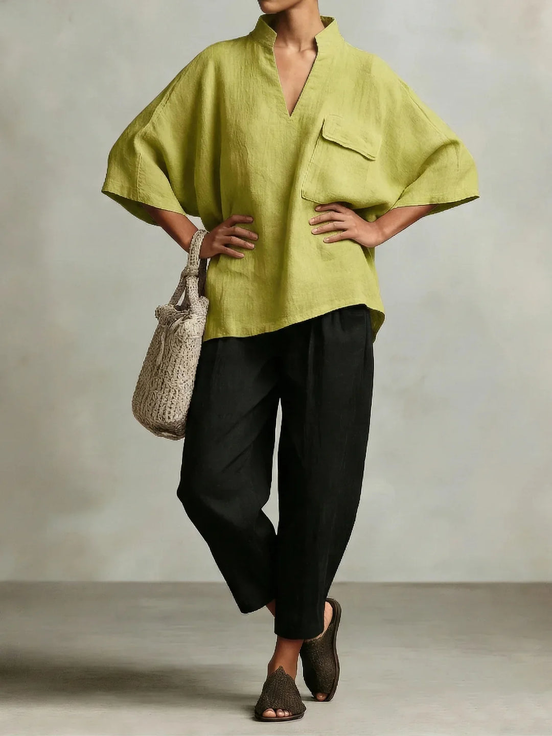 Cecilia Poncho Co-Ord Set