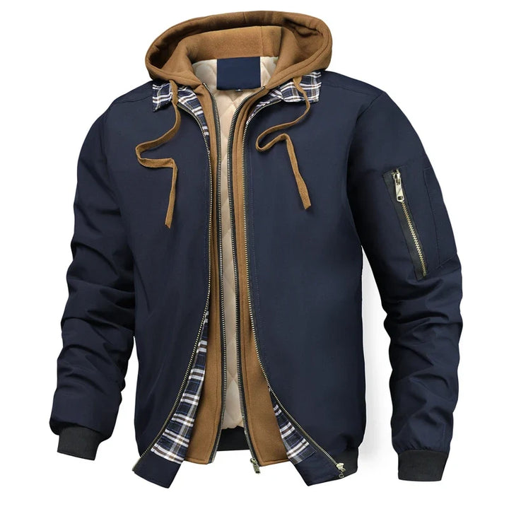 Preston Hooded Bomber Jacket