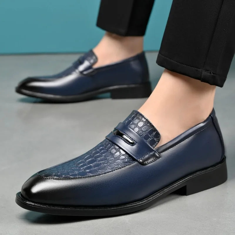 Evan Leather Dress Loafers