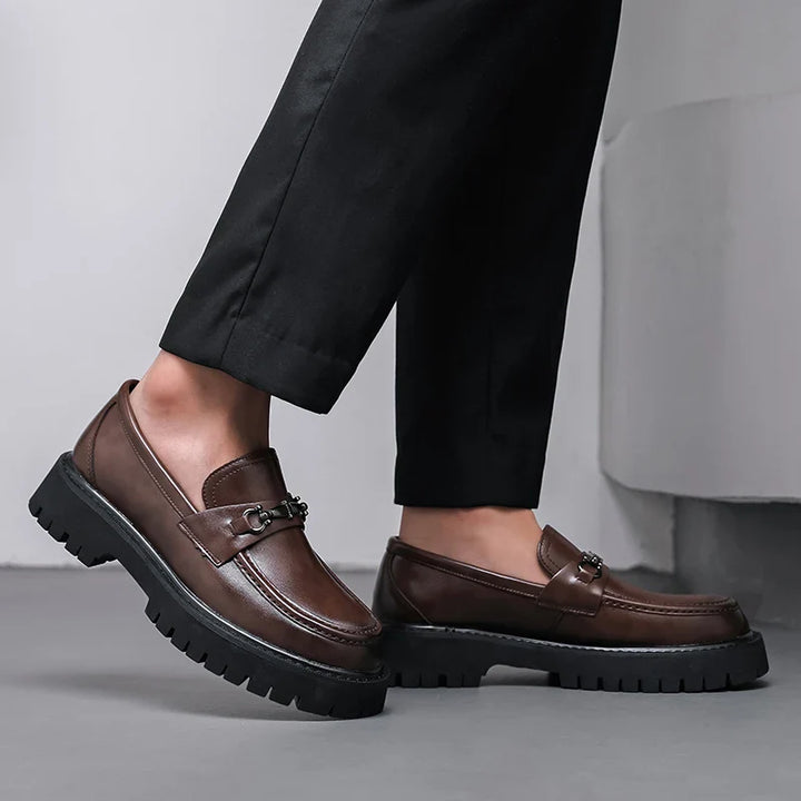 Convay Leather Dress Loafers
