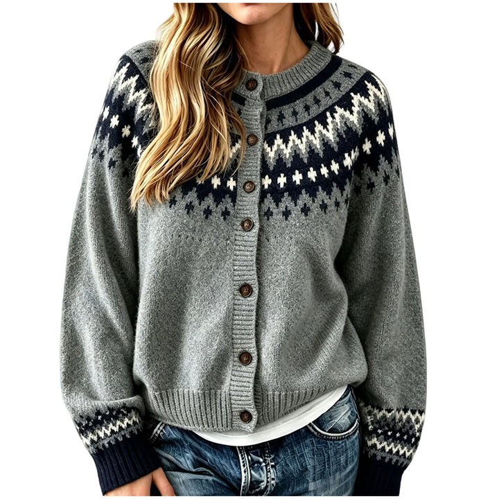 Anneliese Button Front Knit Cardigan