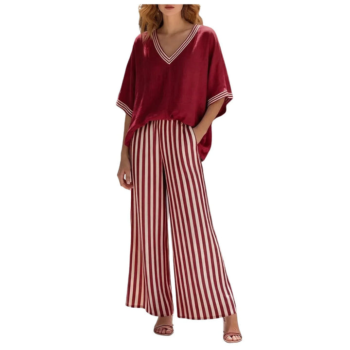 Marissa Striped Two Piece Set