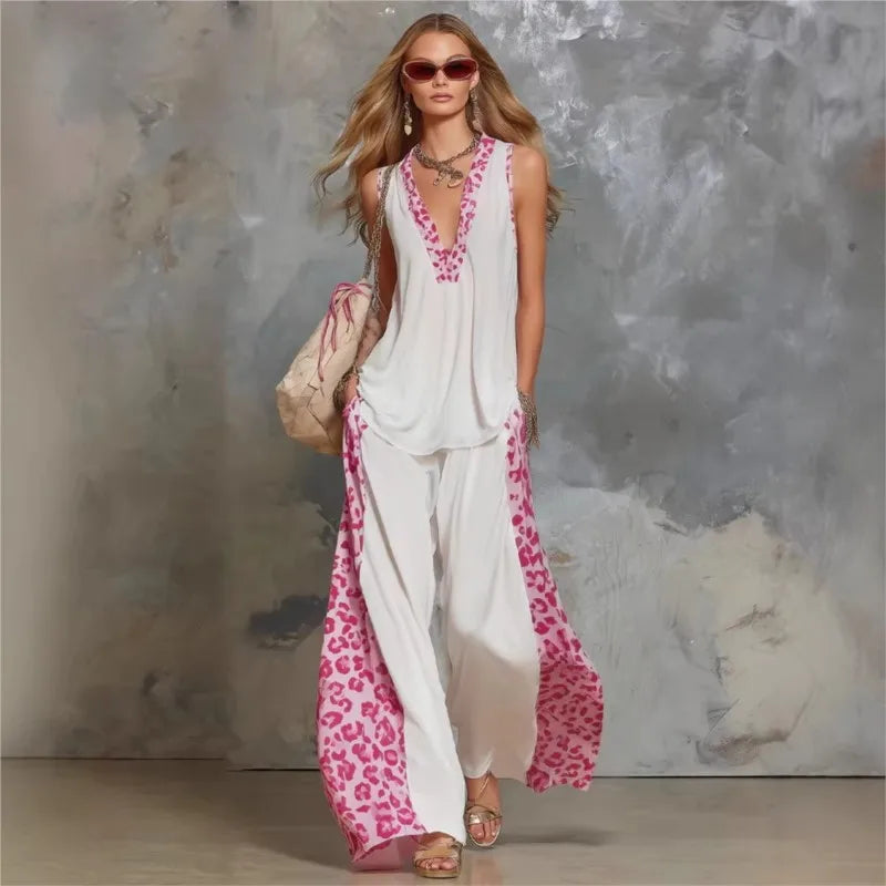 Riona Wide Leg Lounge Set
