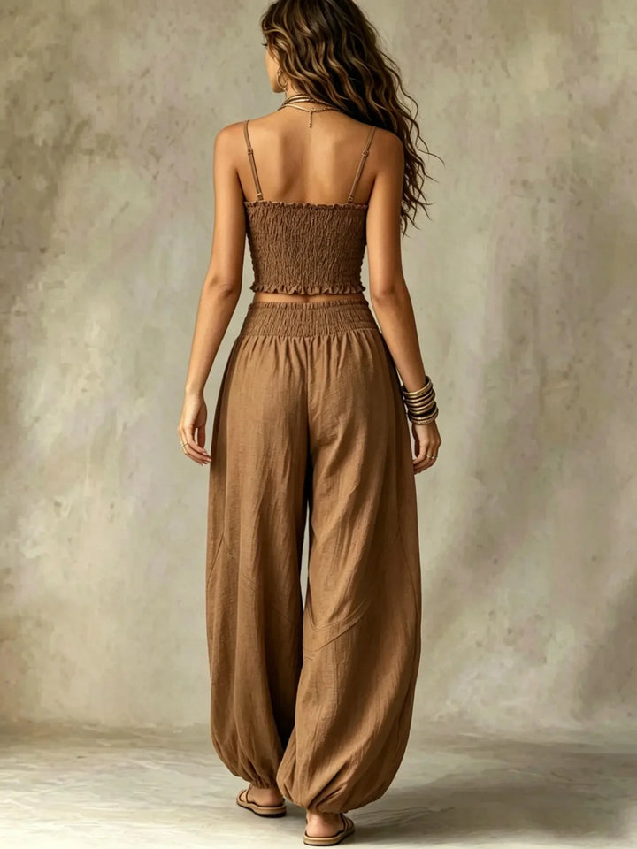 Mila Wide Leg Two-Piece Set