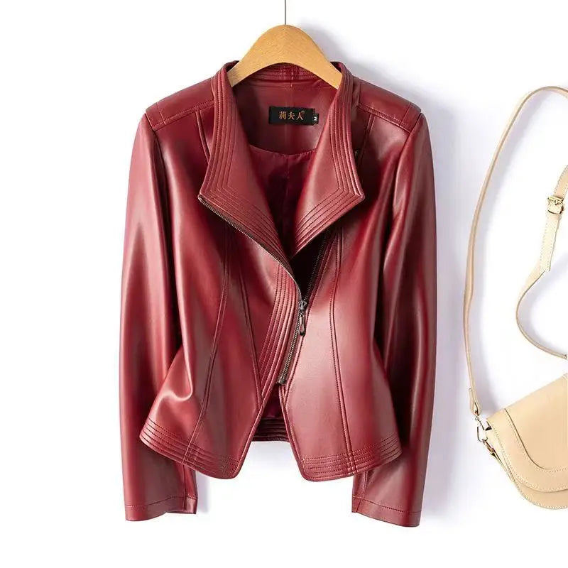 Anika Sheepskin Moto Jacket