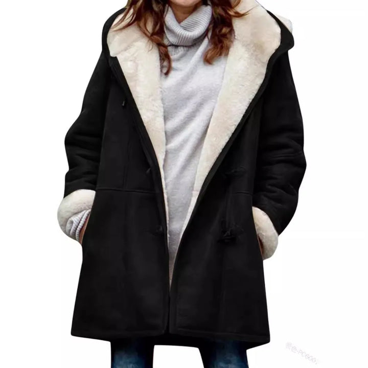 Wynter Toggle Duffle Shearling Coat