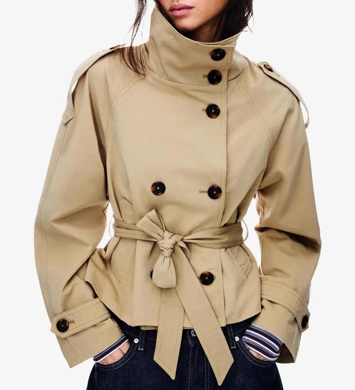 Solane Short Trench Jacket