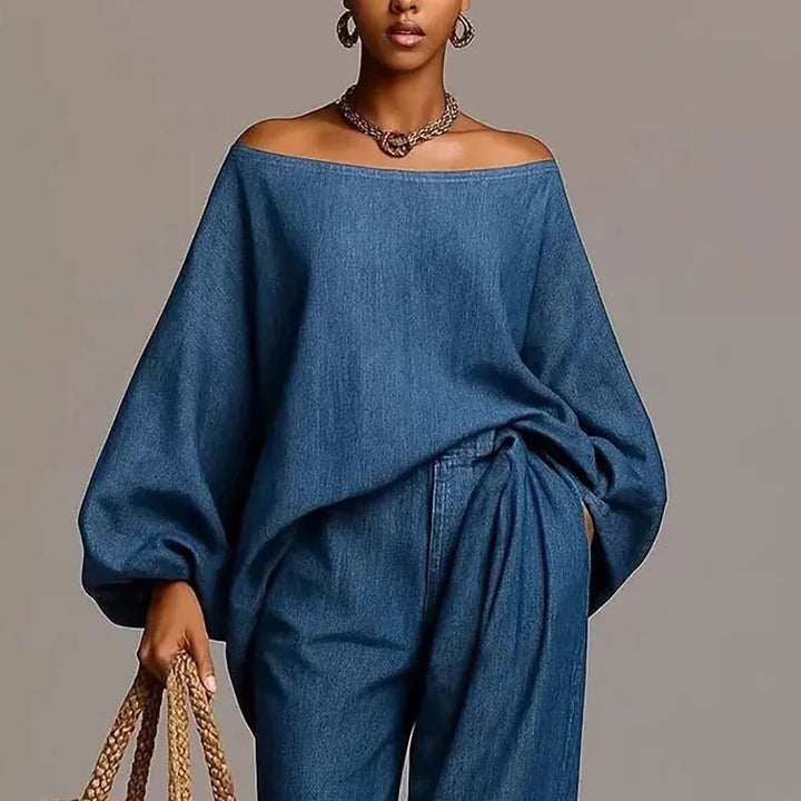 Oriane Off Shoulder Matching Set