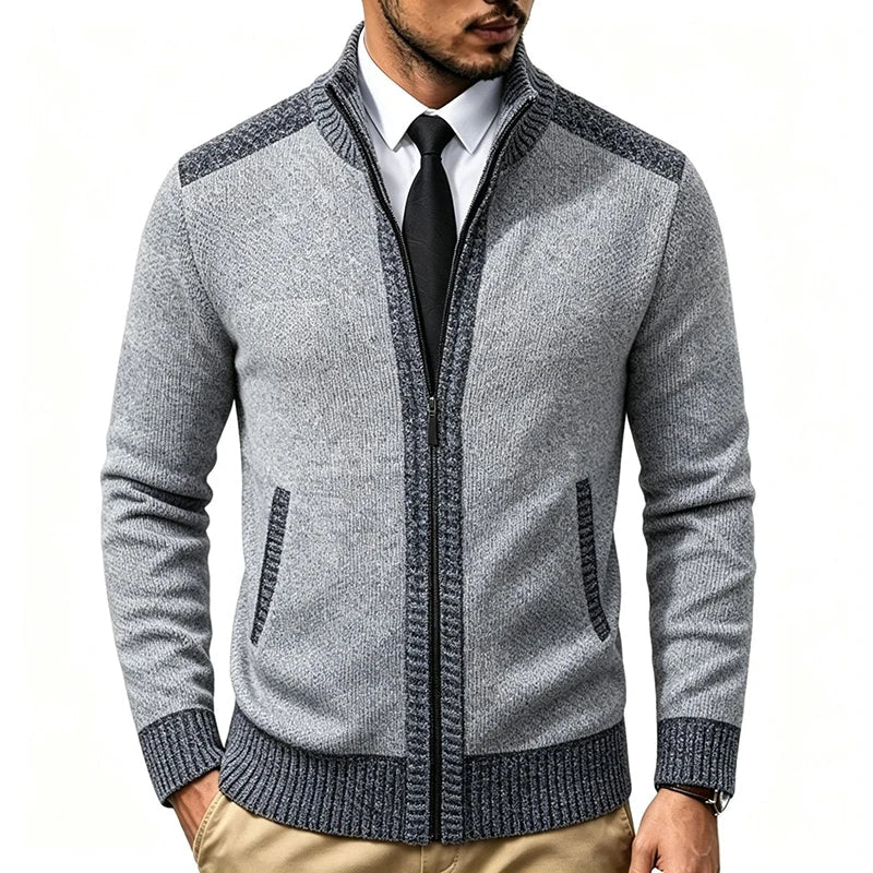 Holt Stand Collar Cardigan