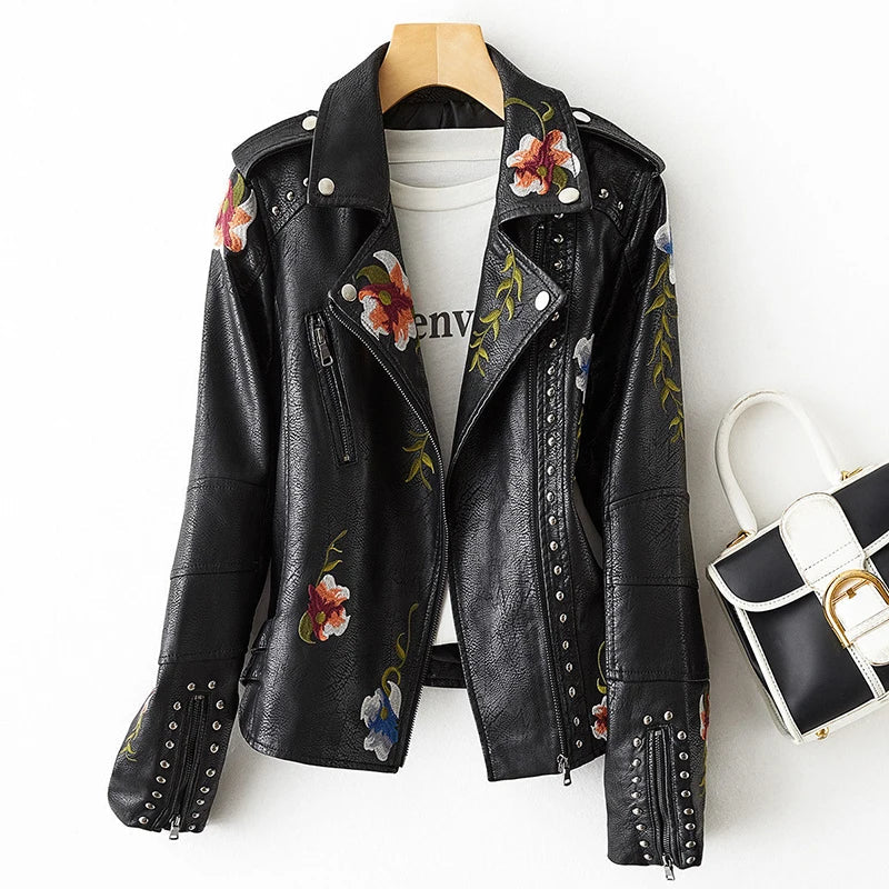 Danica Biker Leather Jacket