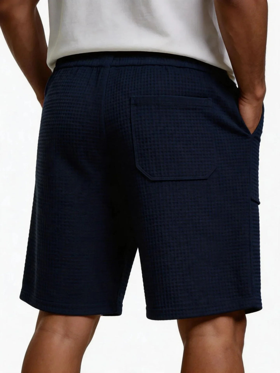 George Waffle Knit Shorts