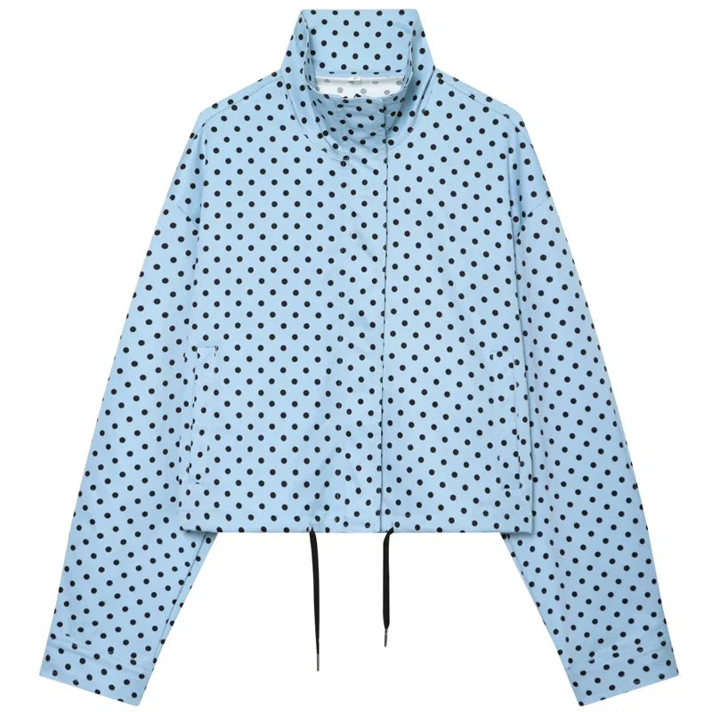 Darlene Cropped Bomber Jacket