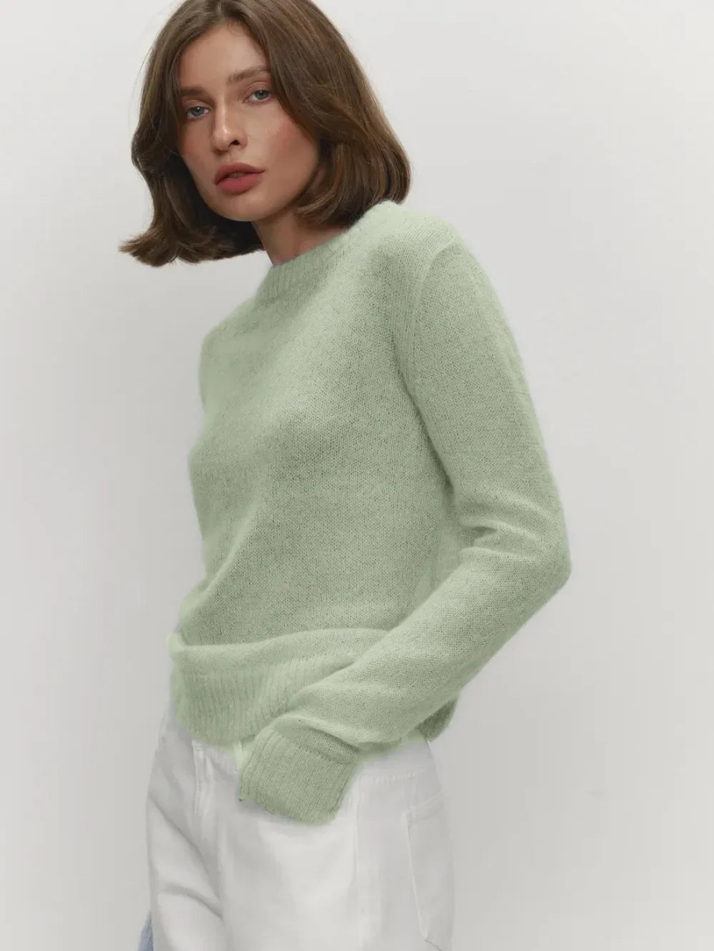Fiona Mohair Knit Sweater
